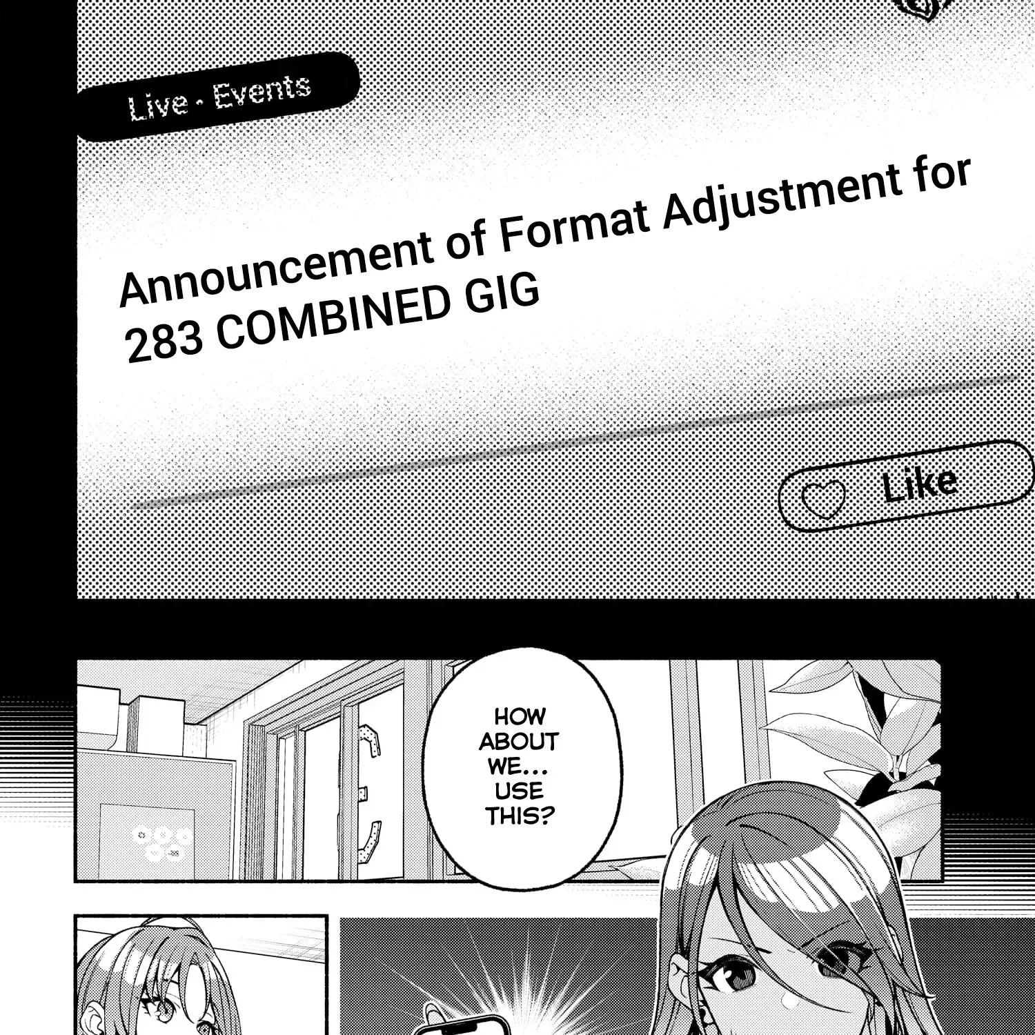 Read Idolmaster Shiny Colors Coherent Light chapter 8.2 image 2 on Lezhin
