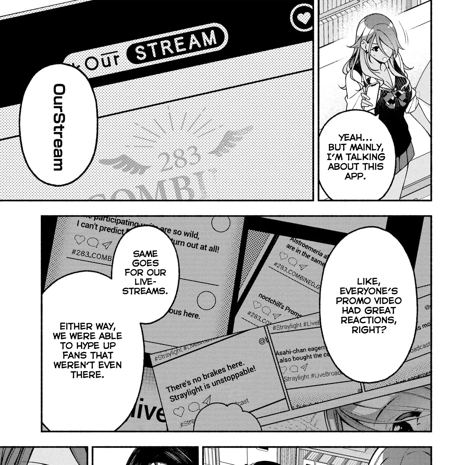 Read Idolmaster Shiny Colors Coherent Light chapter 8.2 image 4 on Lezhin