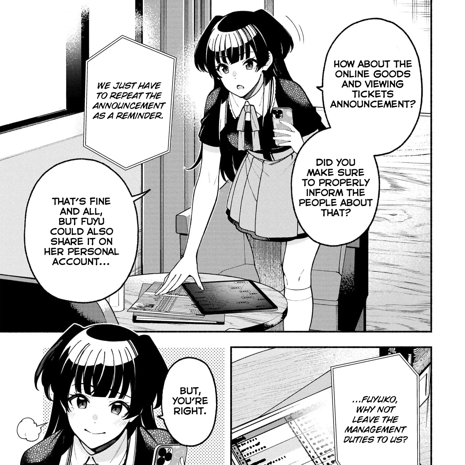 Read Idolmaster Shiny Colors Coherent Light chapter 9 image 5 on Lezhin
