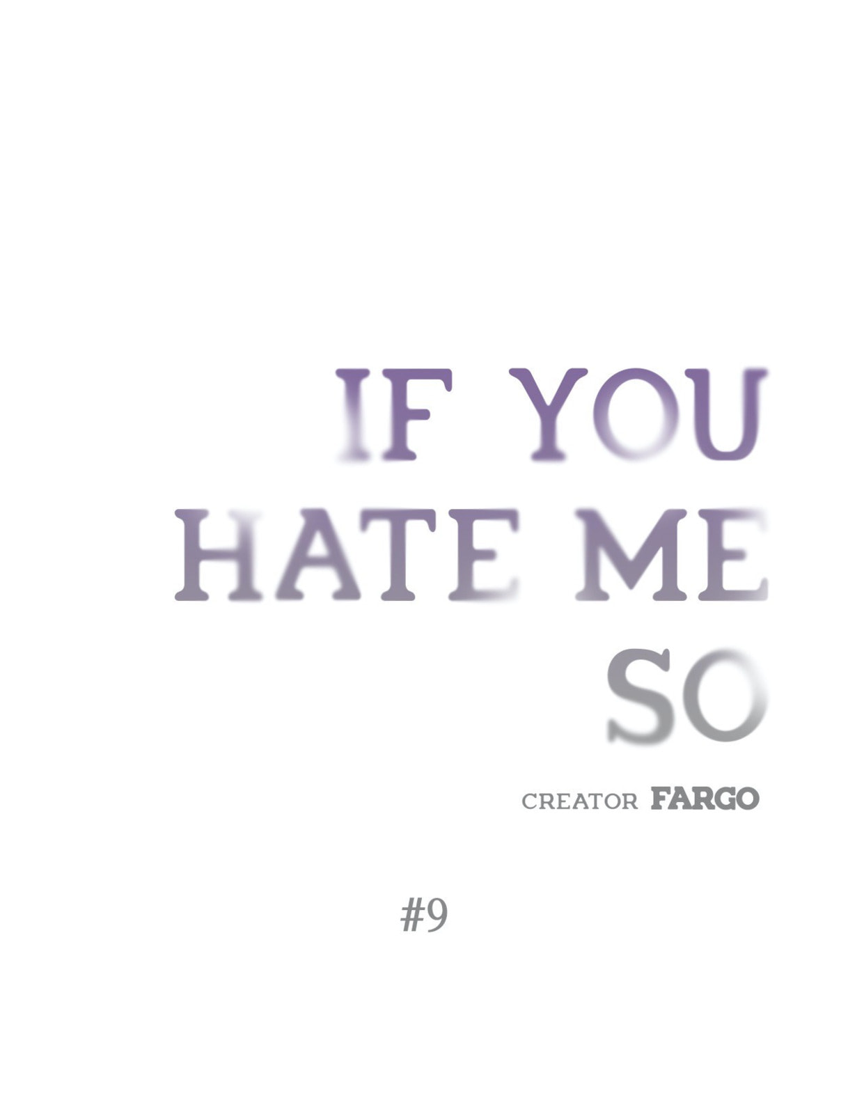 Read If You Hate Me So chapter 9 image 1 on Lezhin