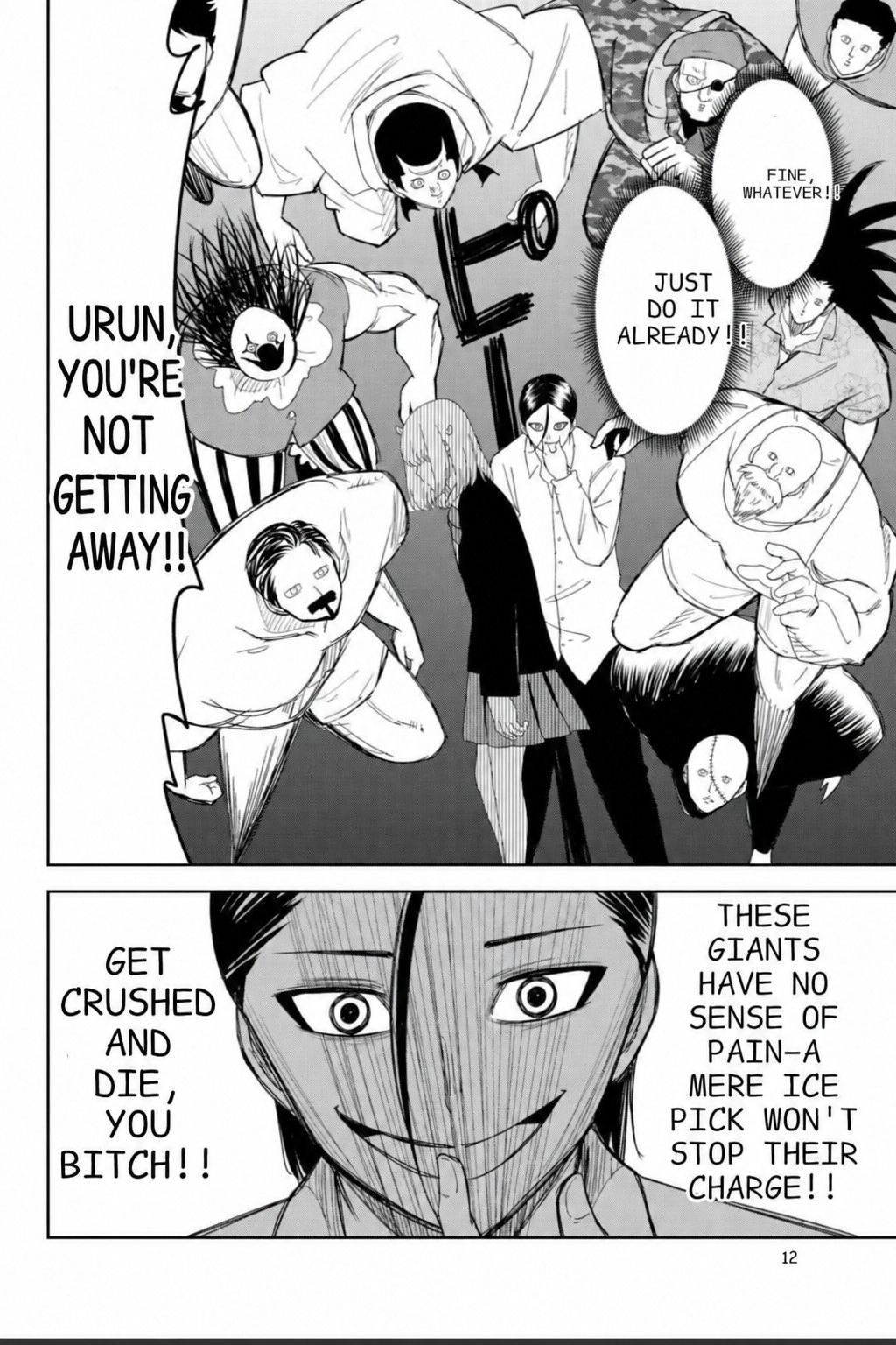Ijima Yabai Yatsu Chapter 115 page 12 - 