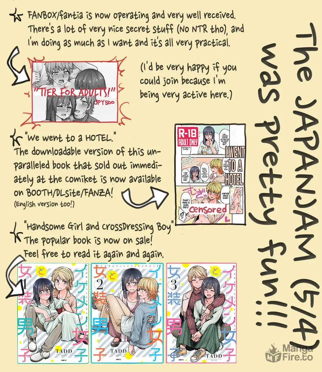 Ikemen Joshi to Josou Danshi Chapter 111 page 9 - 