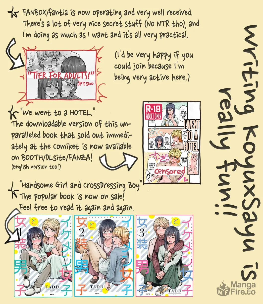 Ikemen Joshi to Josou Danshi Chapter 114 page 9 - 