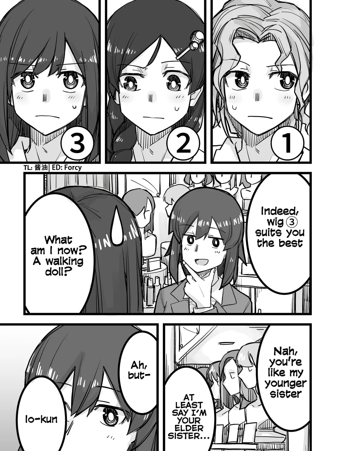 Ikemen Joshi to Josou Danshi Chapter 26 page 1 - 