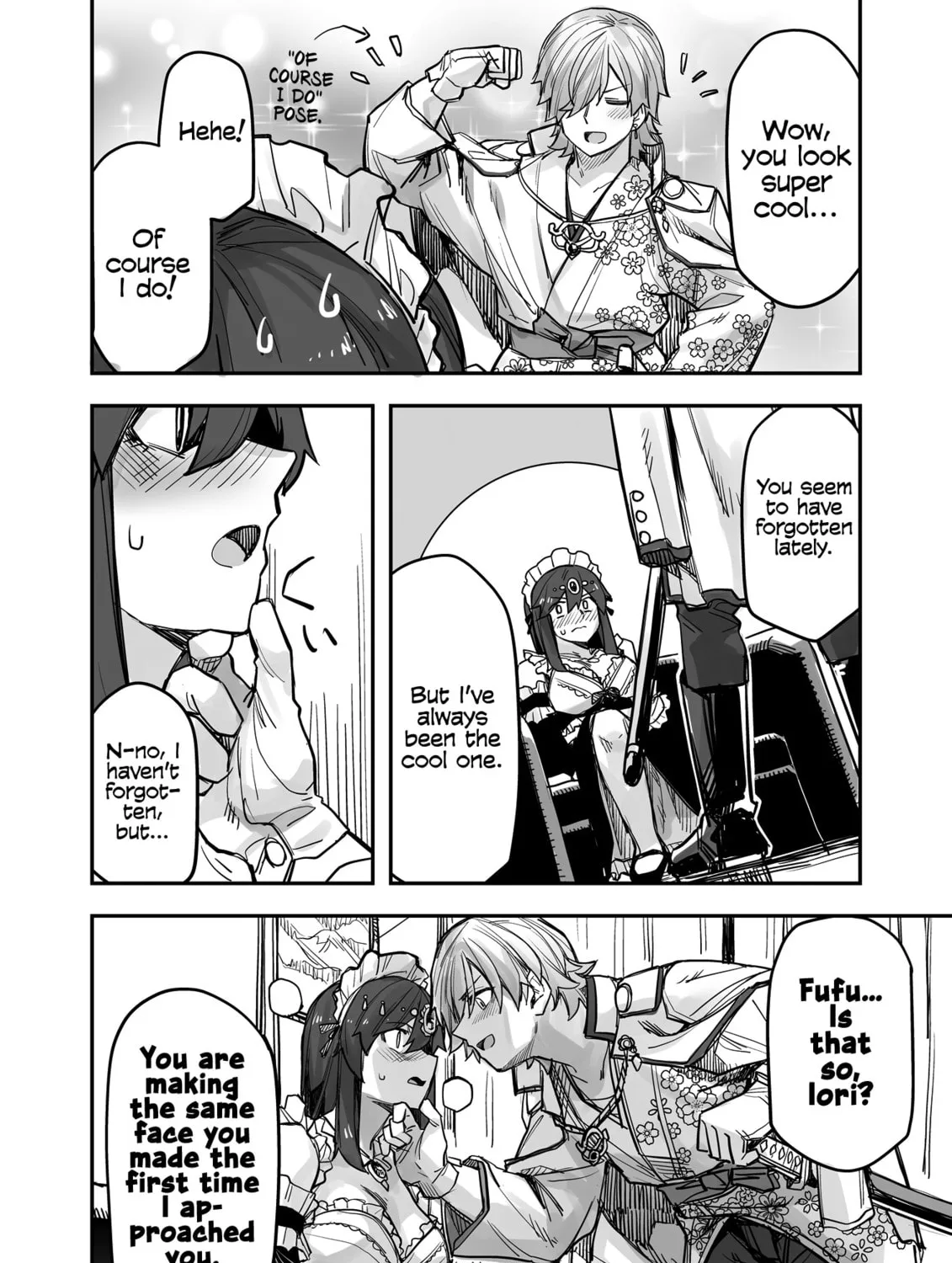 Ikemen Joshi to Josou Danshi Chapter 90 page 3 - 