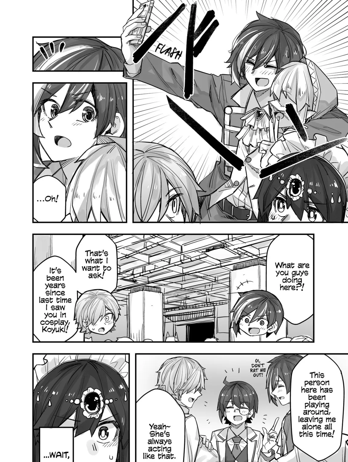 Ikemen Joshi to Josou Danshi Chapter 92 page 3 - 