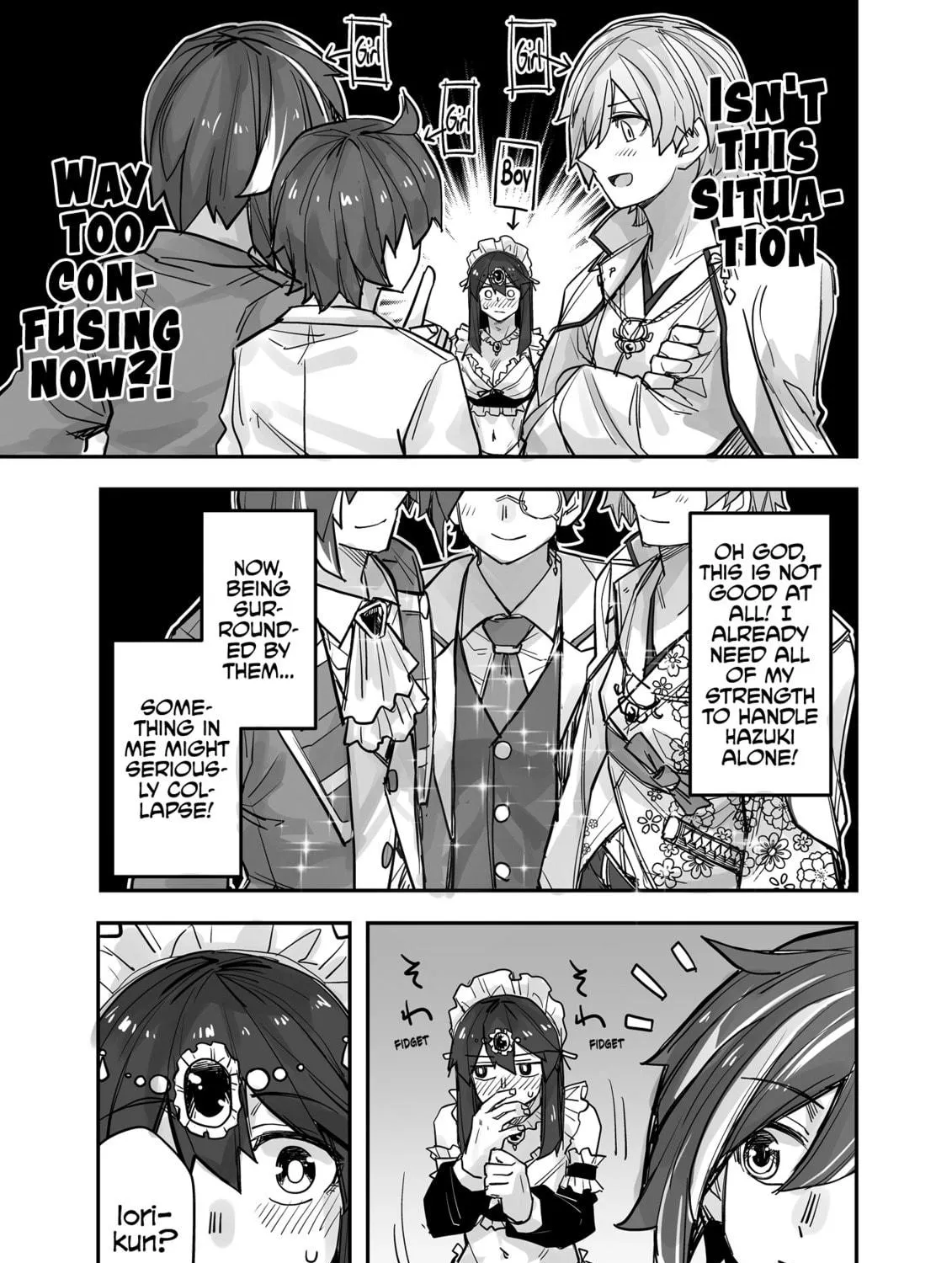 Ikemen Joshi to Josou Danshi Chapter 92 page 5 - 