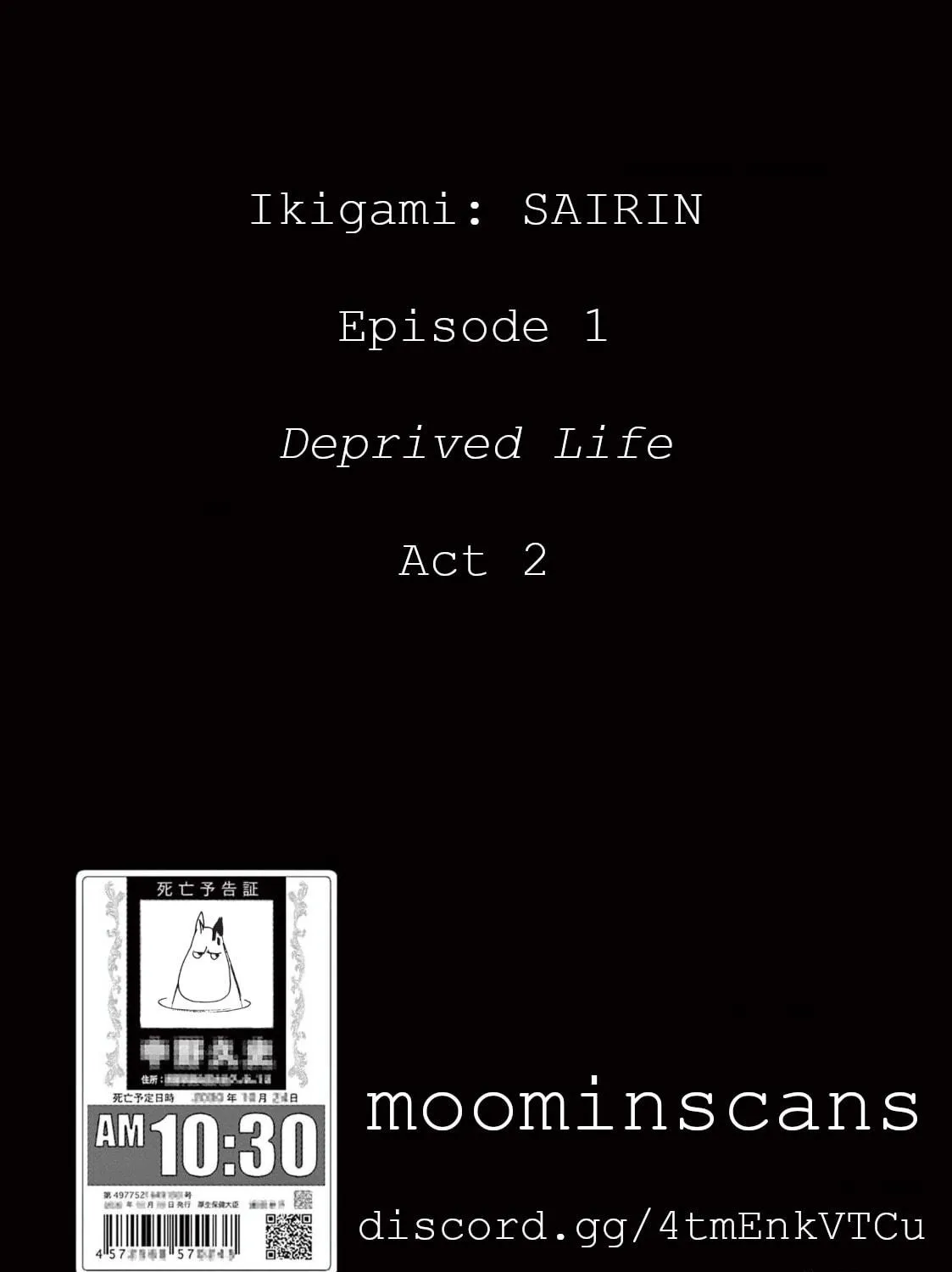 Read Ikigami Sairin chapter 1.2 image 64 on Lezhin