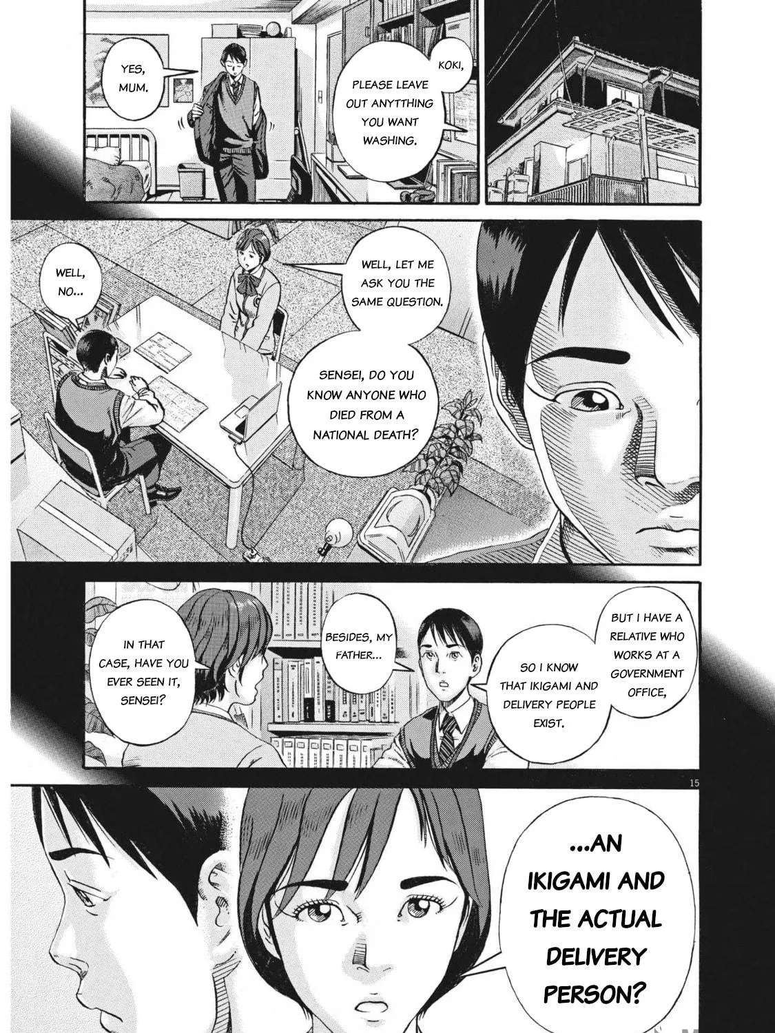 Read Ikigami Sairin chapter 3.1 image 34 on Lezhin