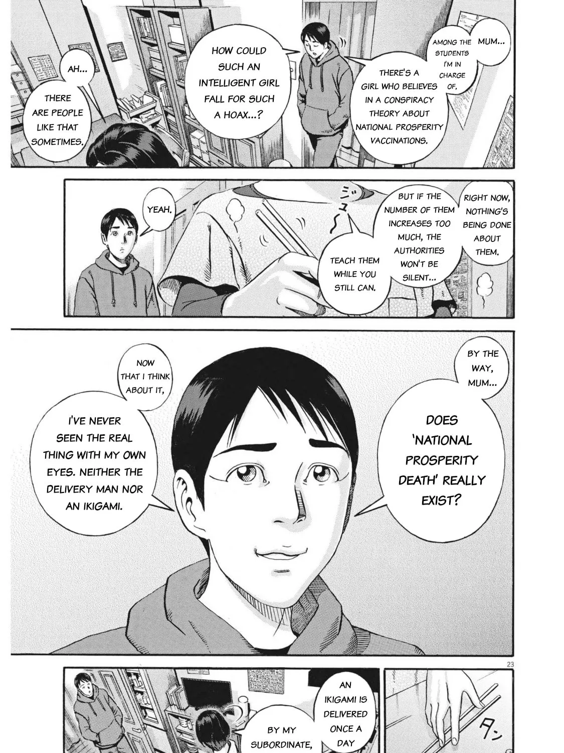Read Ikigami Sairin chapter 3.1 image 50 on Lezhin