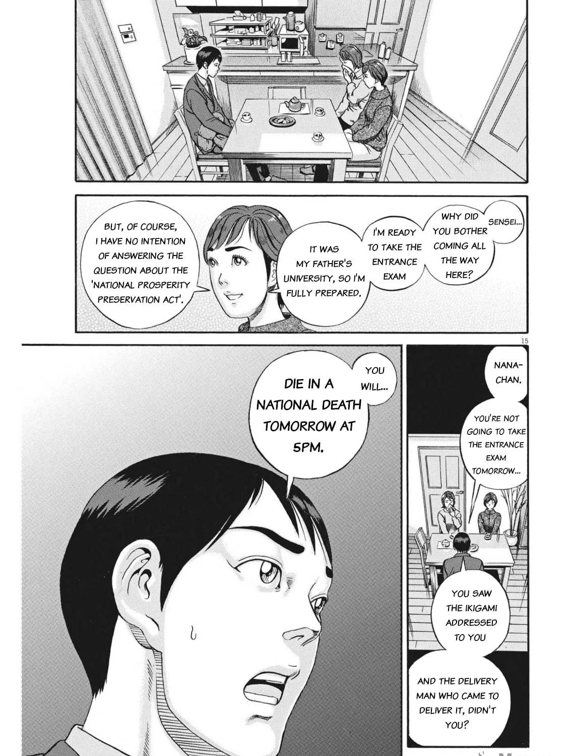 Read Ikigami Sairin chapter 3.2 image 28 on Lezhin