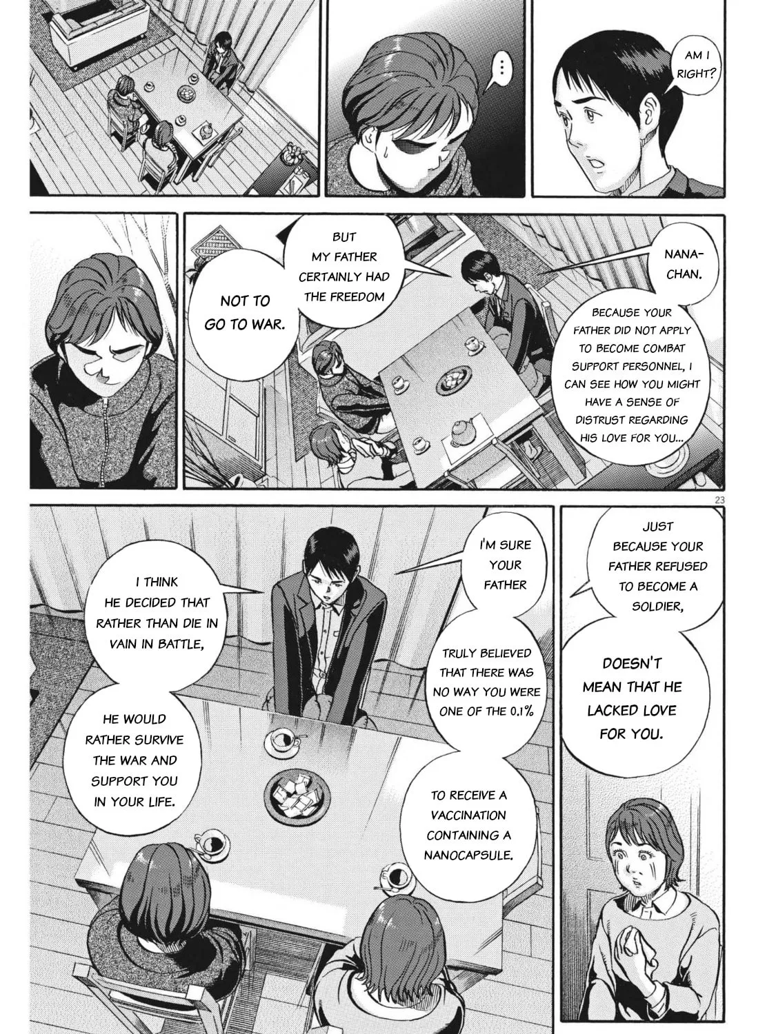 Read Ikigami Sairin chapter 3.2 image 44 on Lezhin