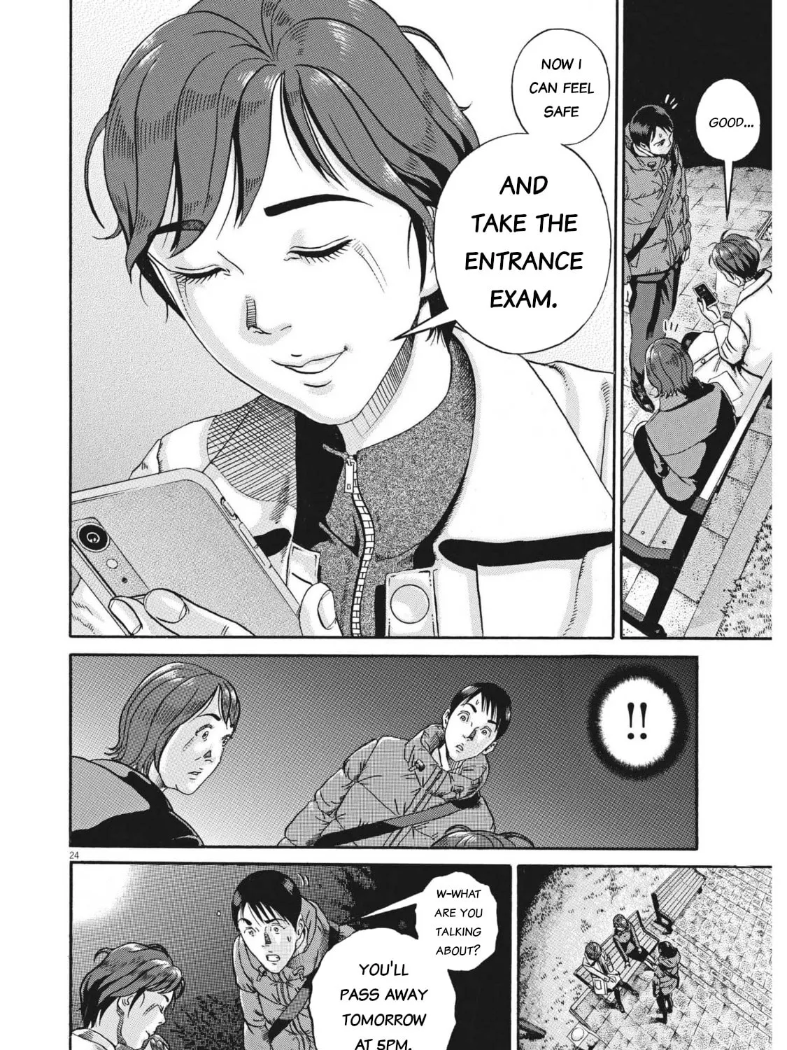 Read Ikigami Sairin chapter 3.3 image 44 on Lezhin