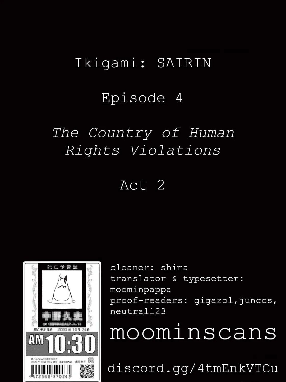 Read Ikigami Sairin chapter 4.2 image 64 on Lezhin
