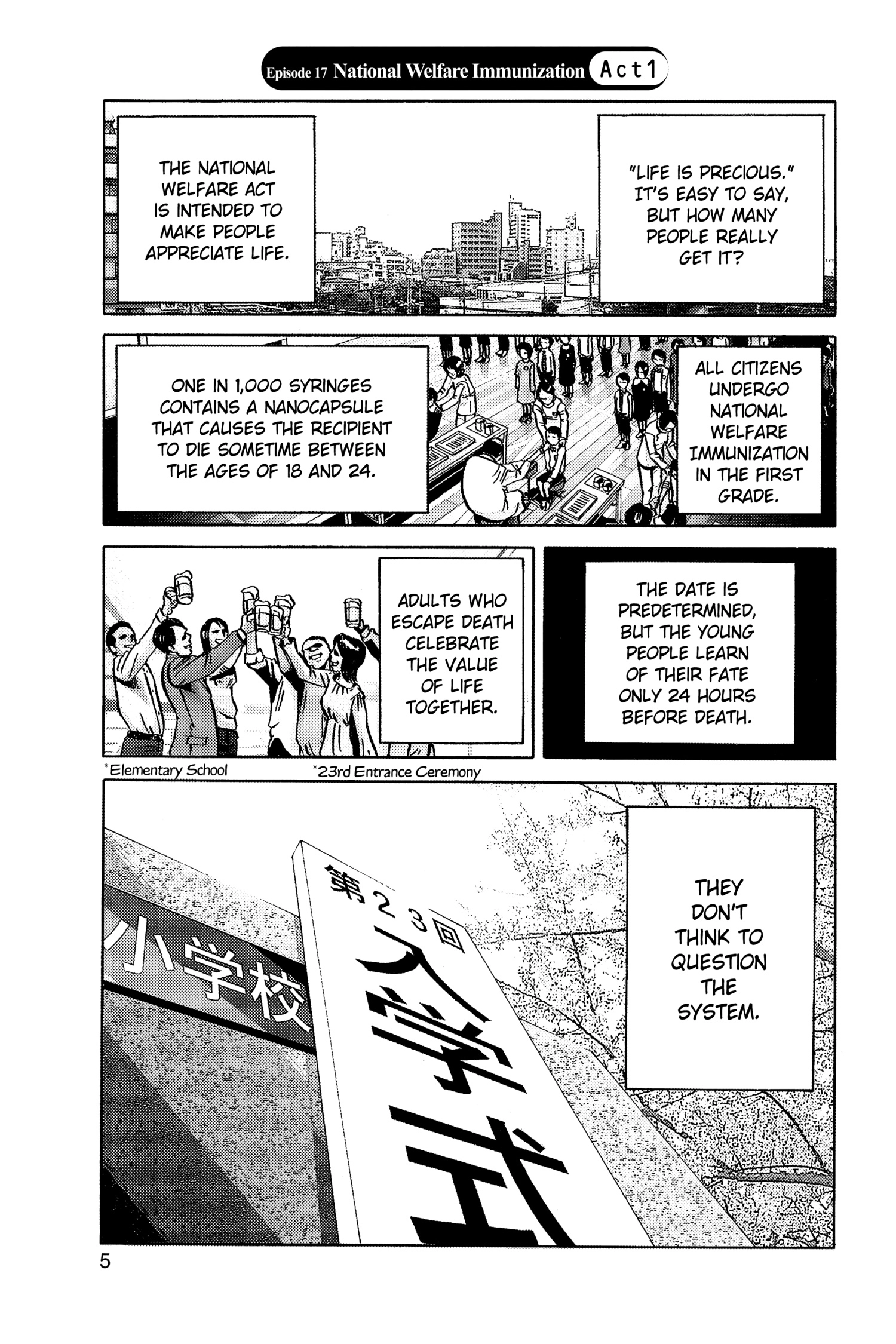 Read Ikigami chapter 49 image 5 on Lezhin