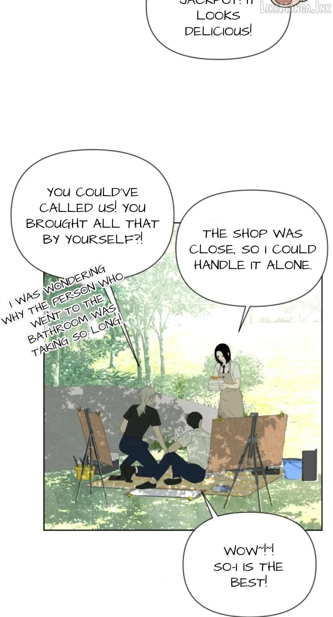 Read Illip Art High School Students chapter 91 image 32 on Lezhin