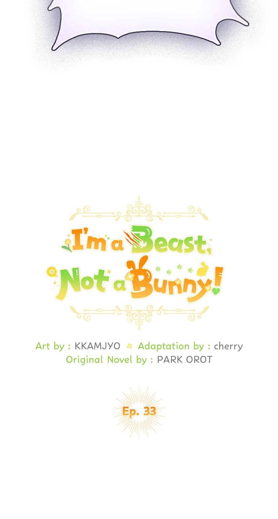 I'm a Beast, Not a Bunny! Chapter 33 page 27 - 