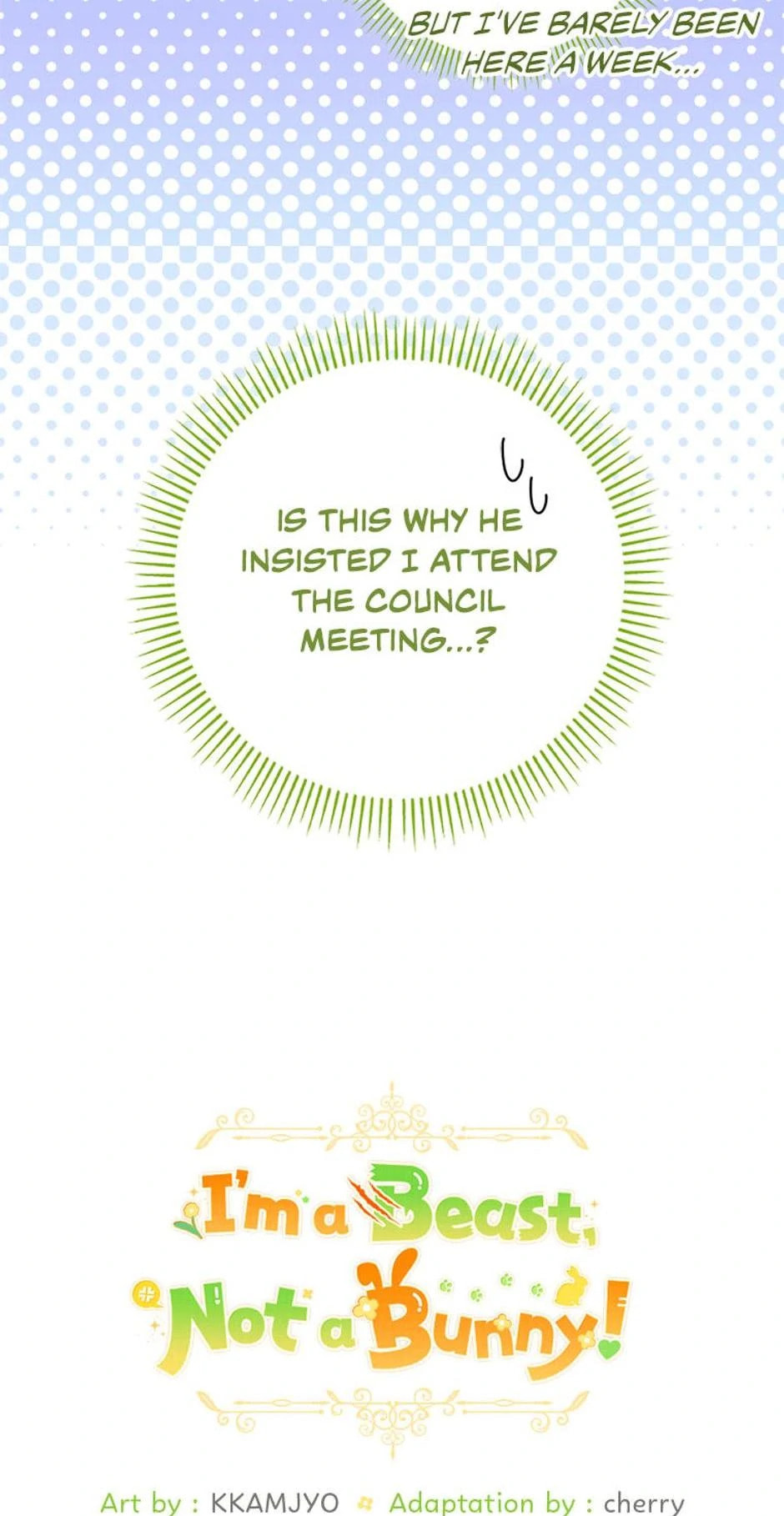 I'm a Beast, Not a Bunny! Chapter 7 page 12 - 