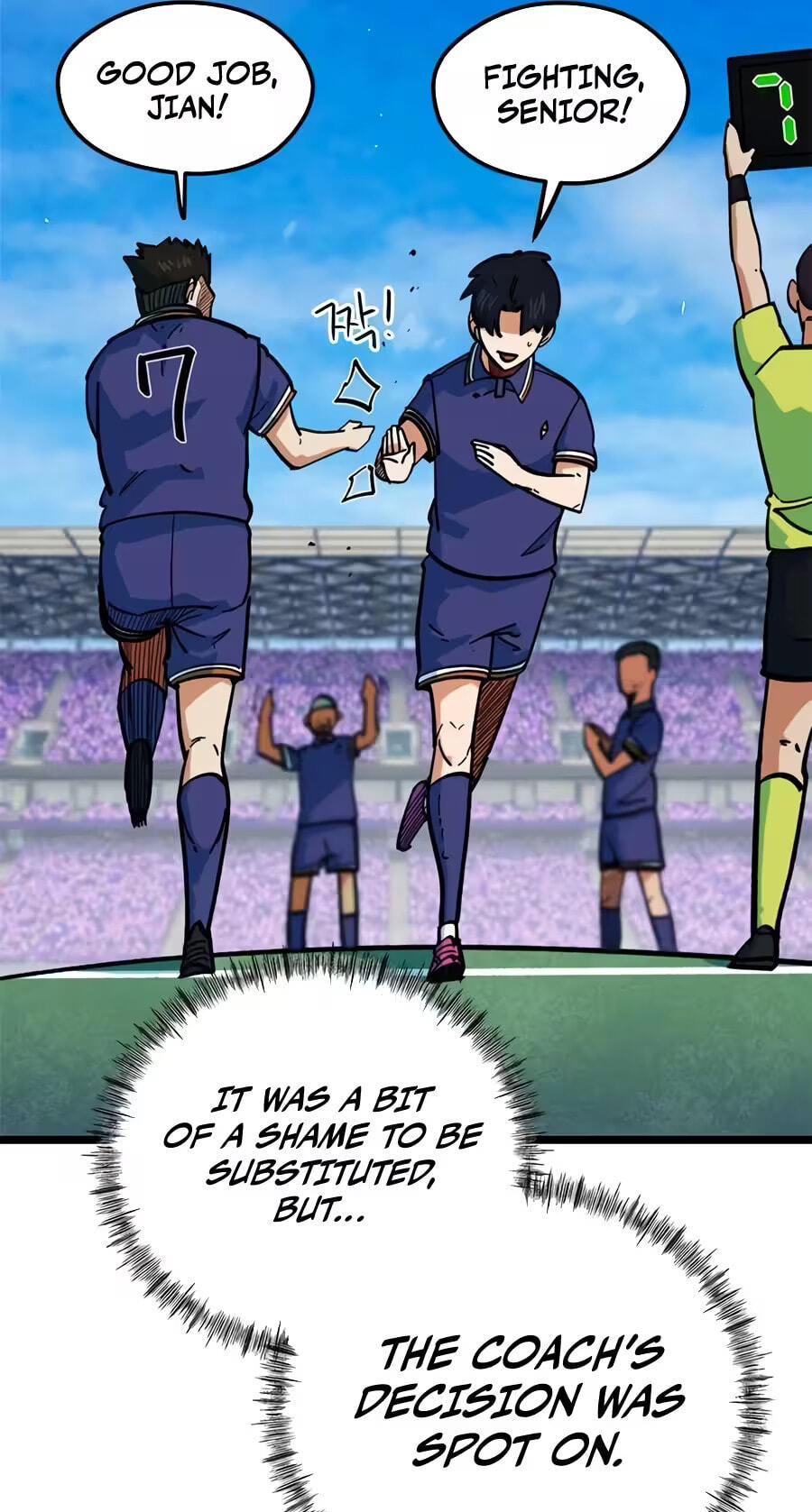 Read I’m Not a Soccer Genius! chapter 73 image 78 on Lezhin