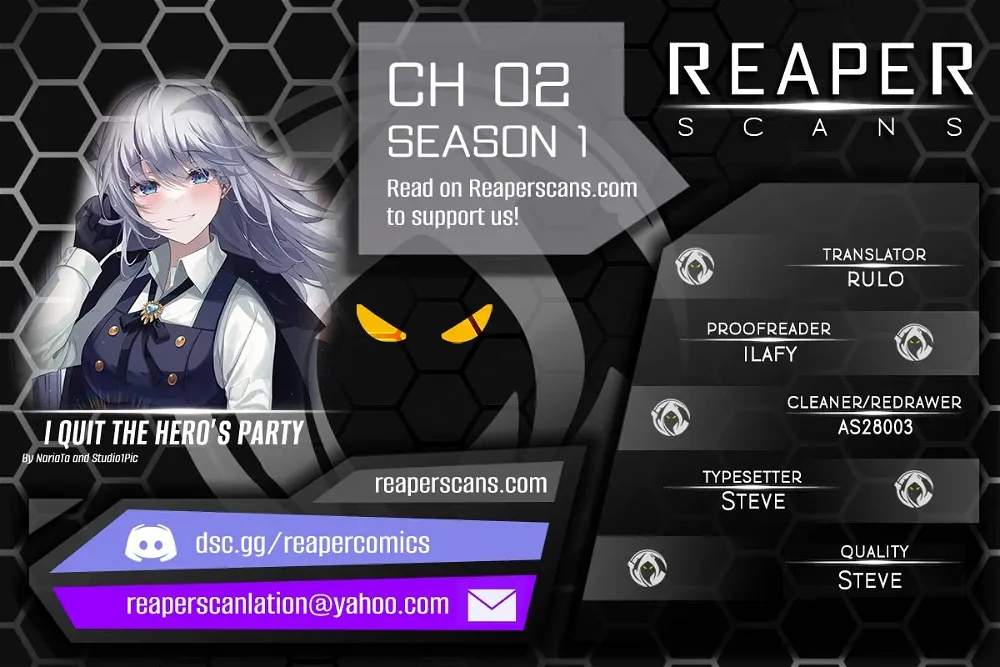 Read I’m Quitting the Hero’s Party chapter 2 image 0 on Lezhin