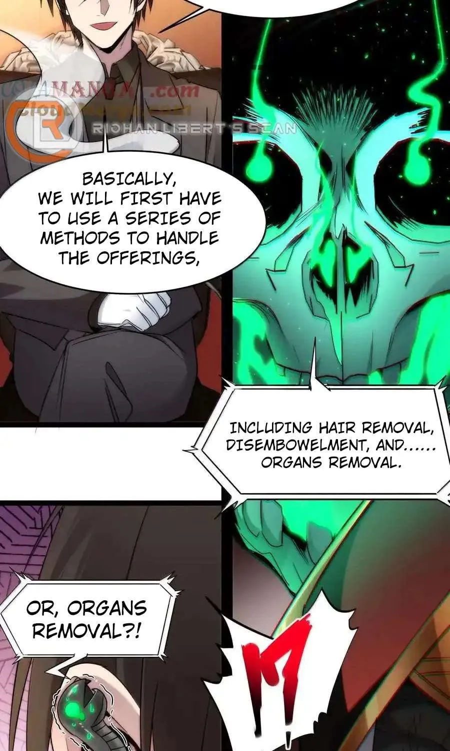 I’m Really Not the Evil God’s Lackey Chapter 117 page 22 - 