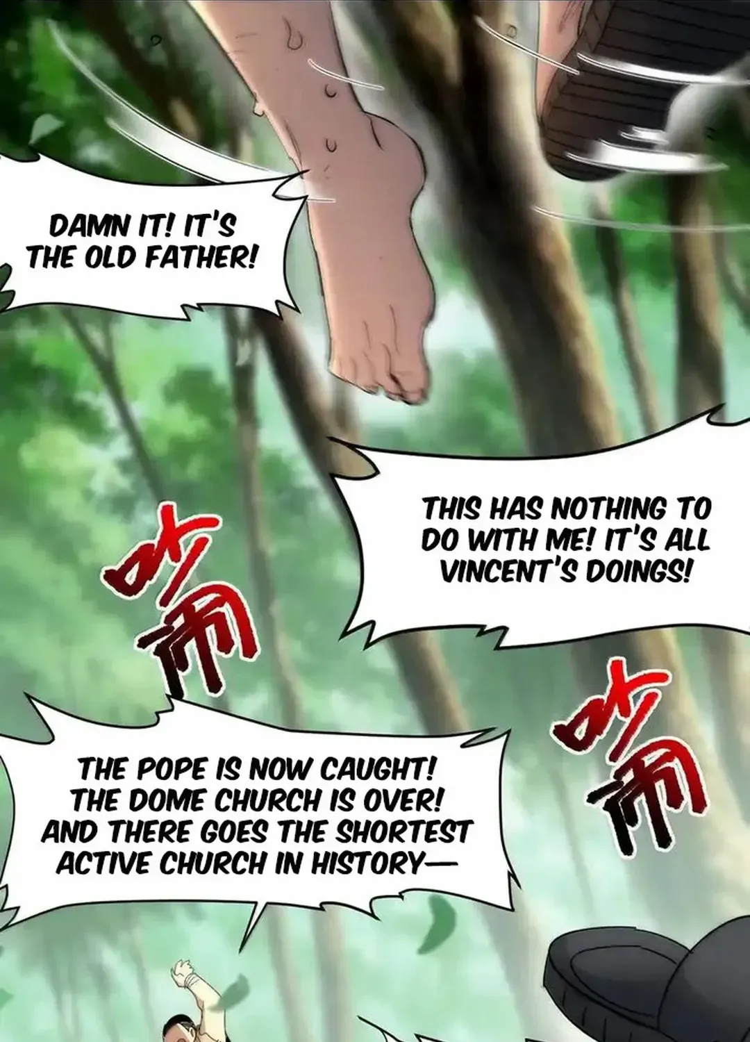 I’m Really Not the Evil God’s Lackey Chapter 135 page 36 - 