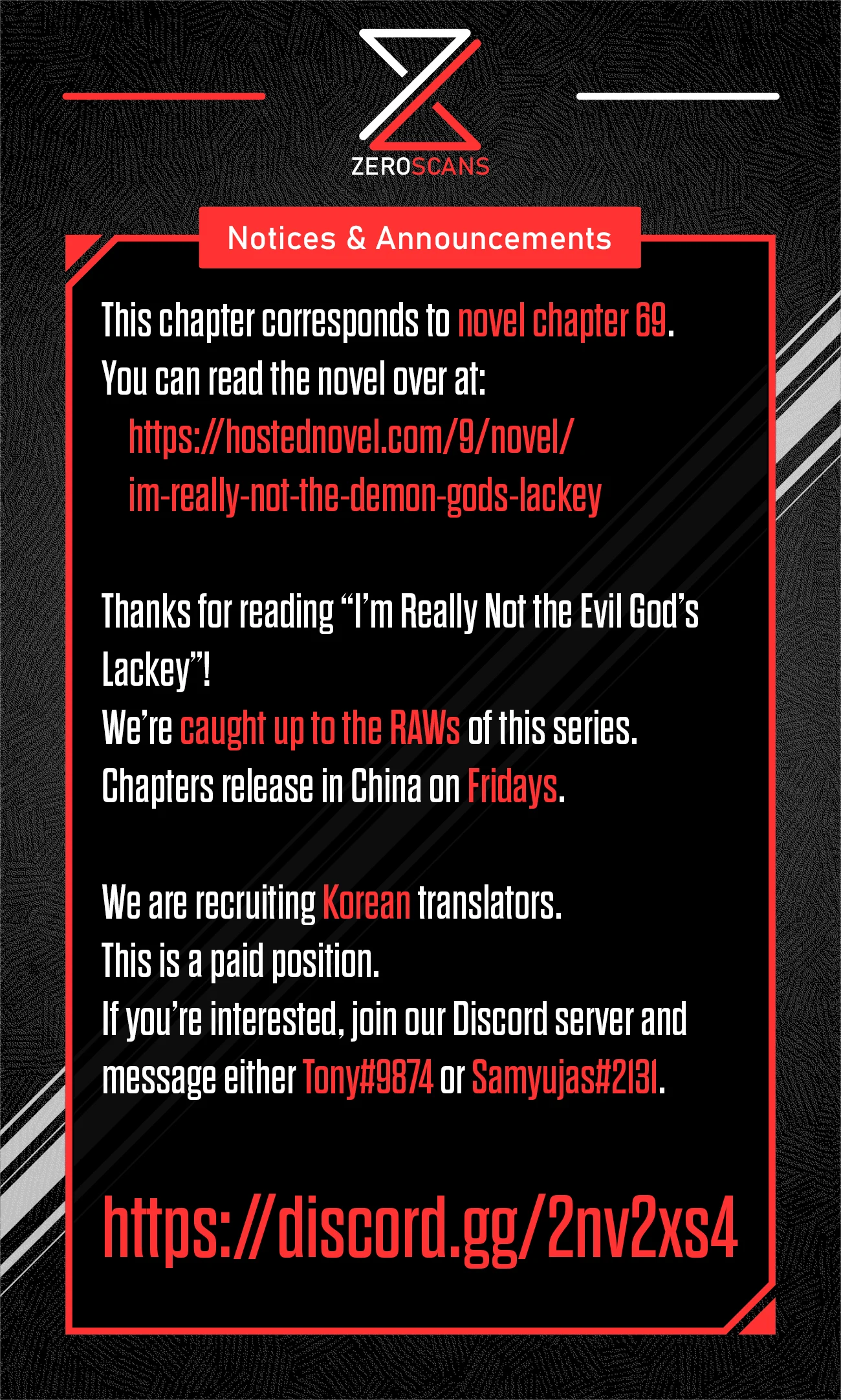 I’m Really Not the Evil God’s Lackey Chapter 174.2 page 56 - 