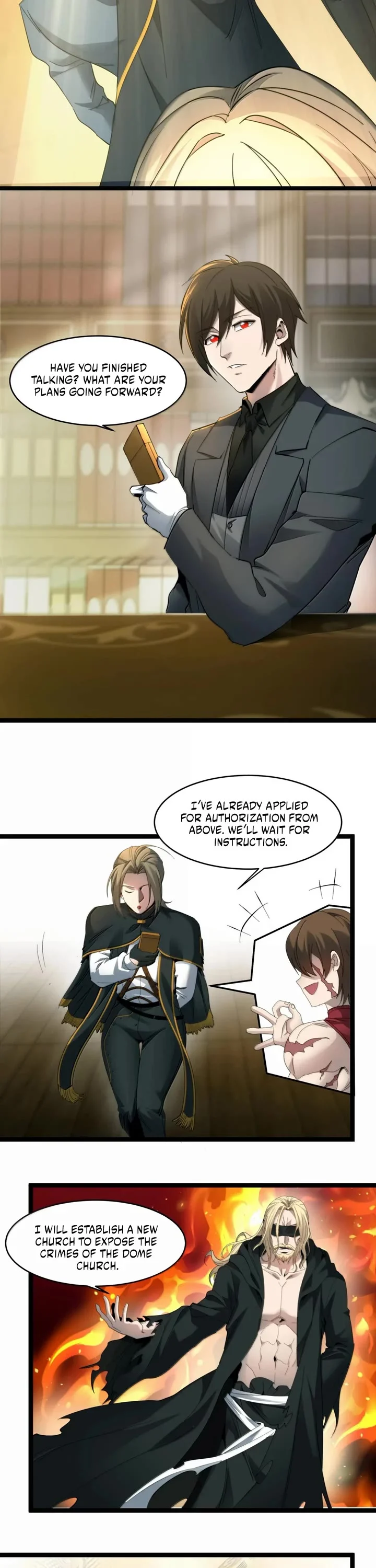 I’m Really Not the Evil God’s Lackey Chapter 180 page 3 - 