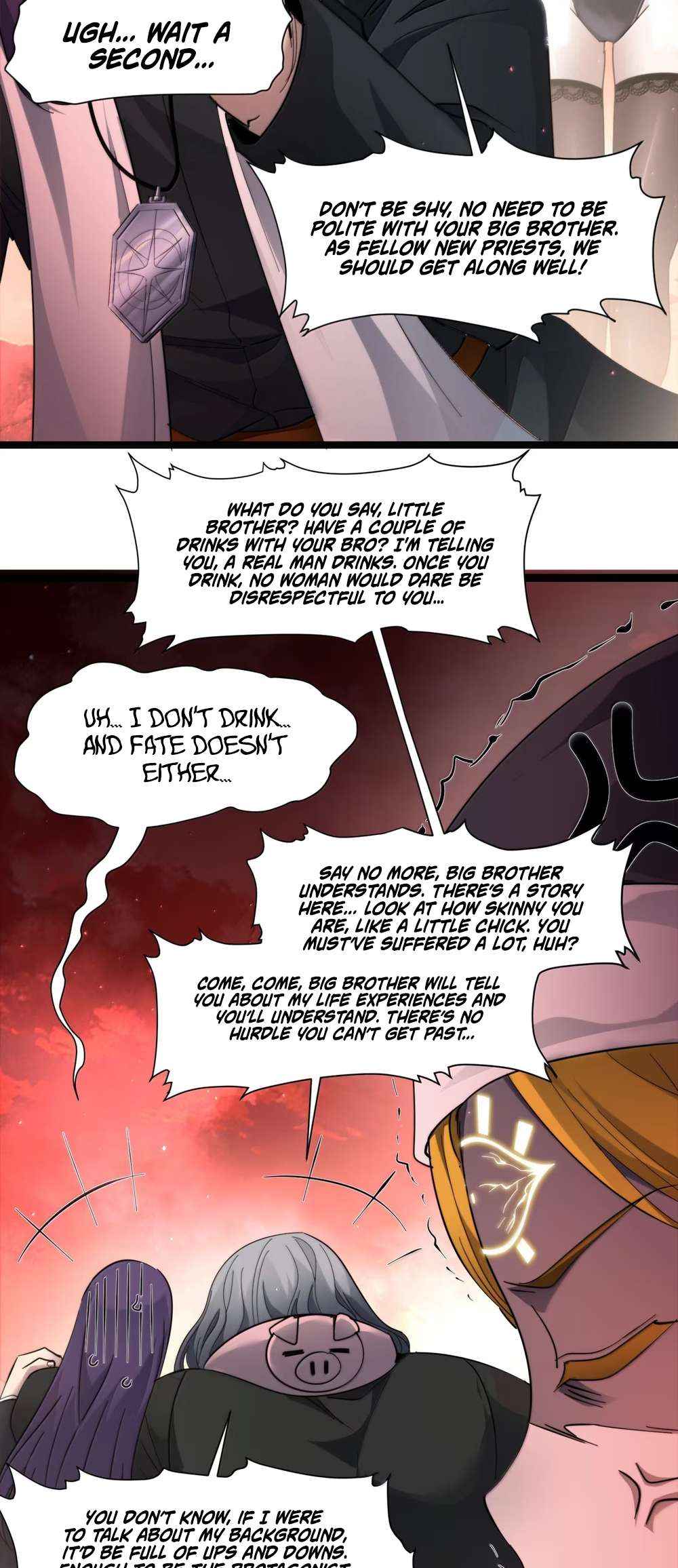 I’m Really Not the Evil God’s Lackey Chapter 182 page 19 - 