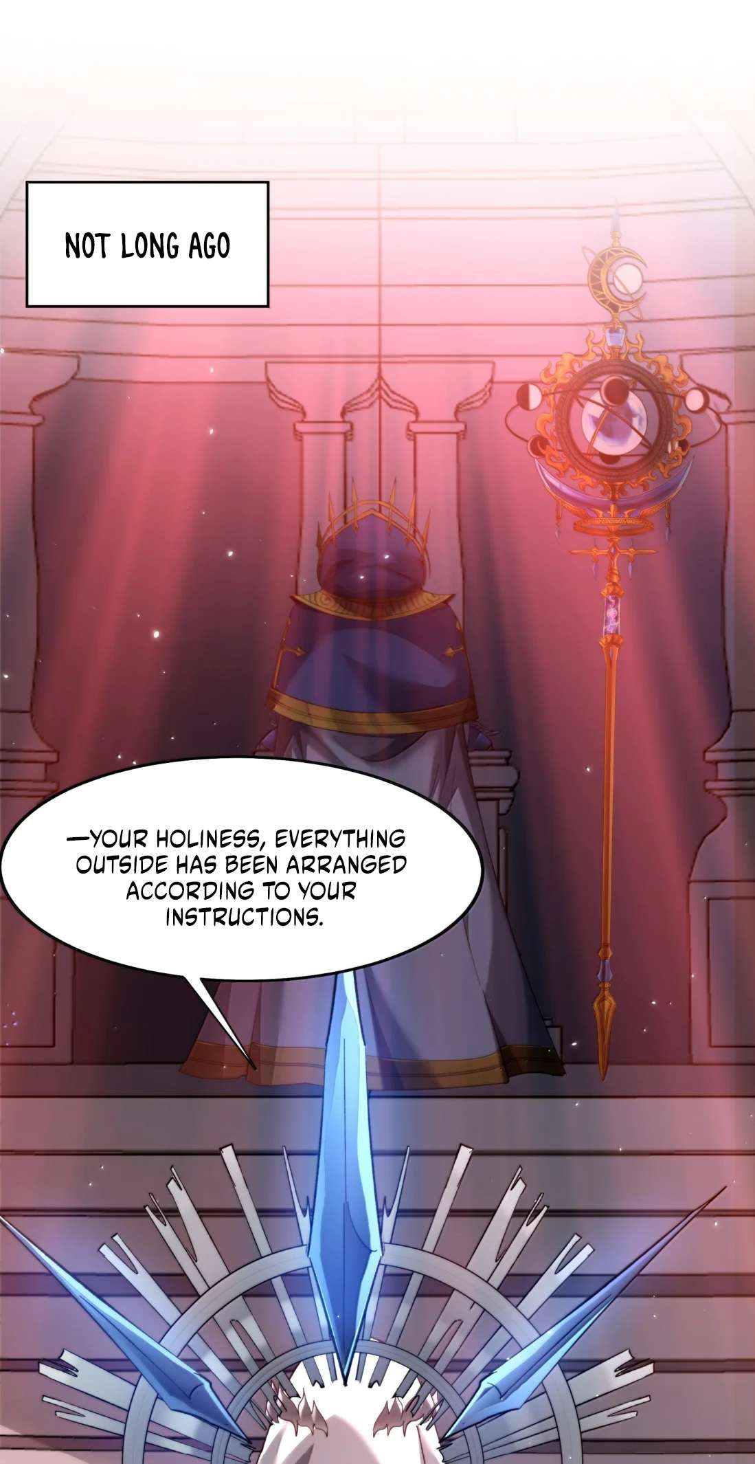 I’m Really Not the Evil God’s Lackey Chapter 185 page 3 - 