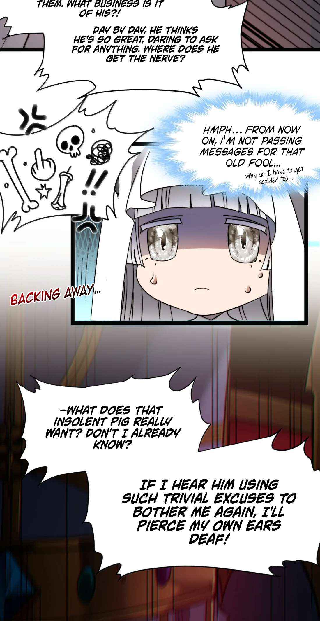I’m Really Not the Evil God’s Lackey Chapter 185 page 8 - 