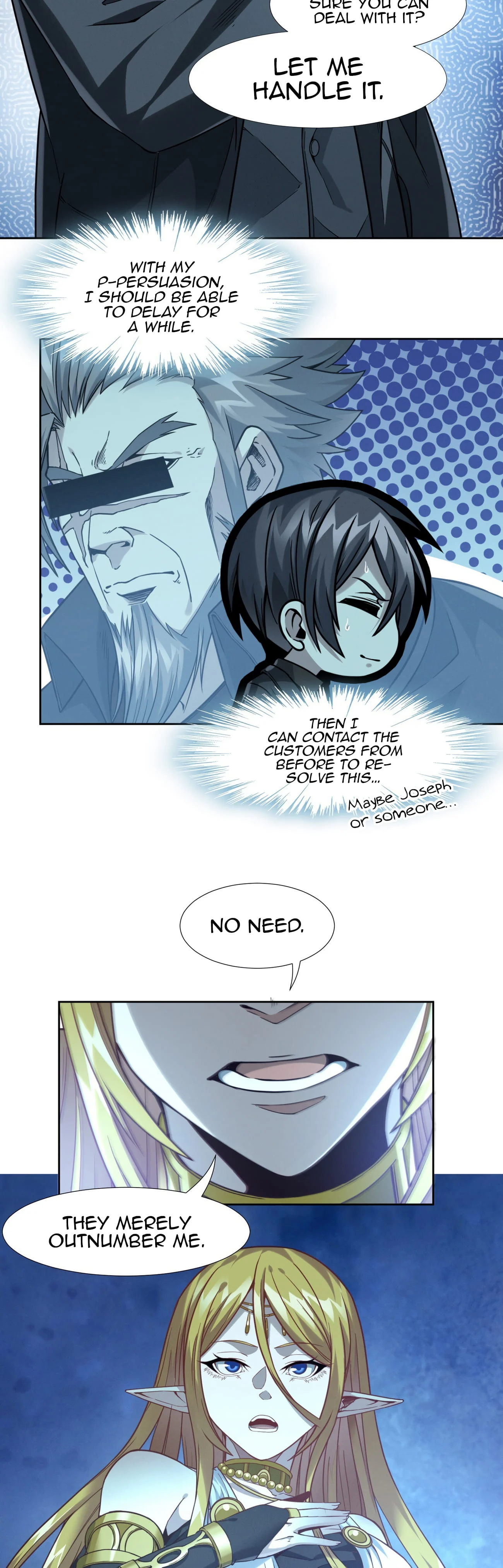 I’m Really Not the Evil God’s Lackey Chapter 191 page 14 - 
