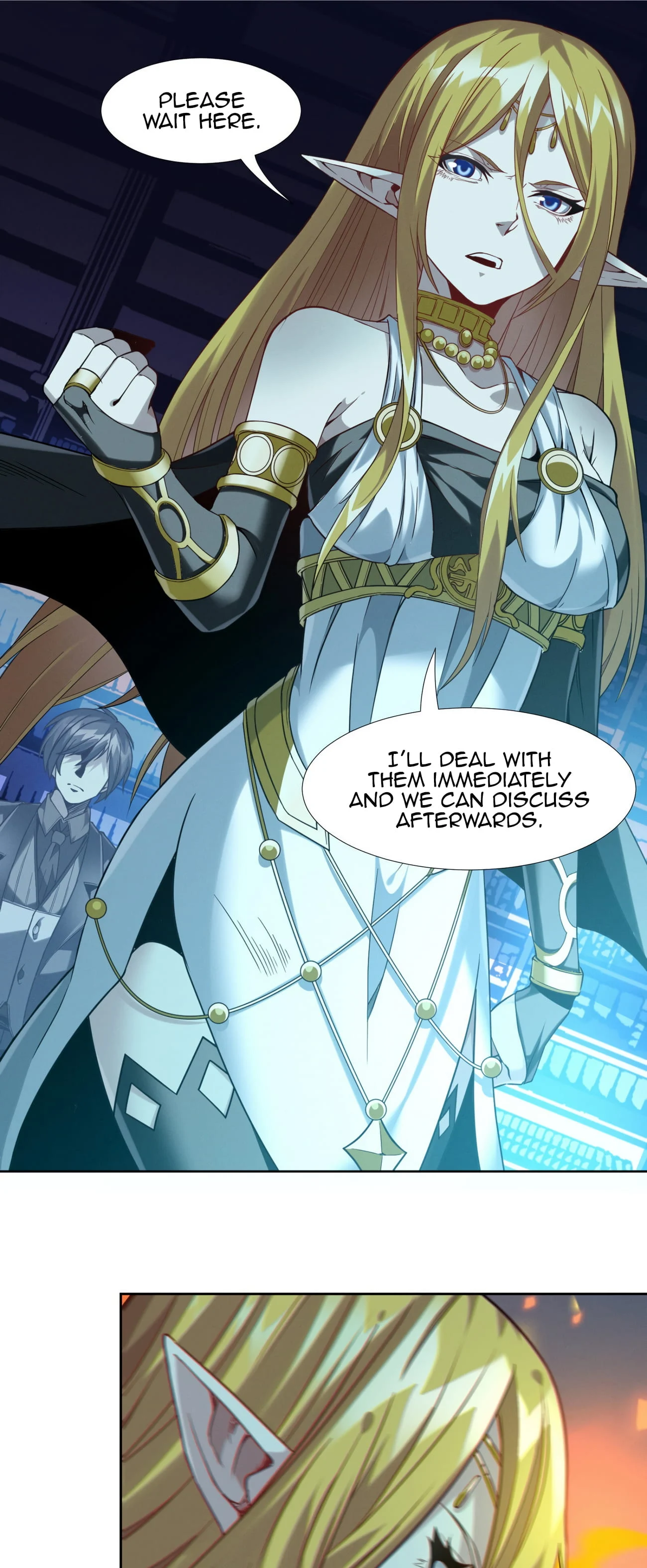 I’m Really Not the Evil God’s Lackey Chapter 191 page 9 - 