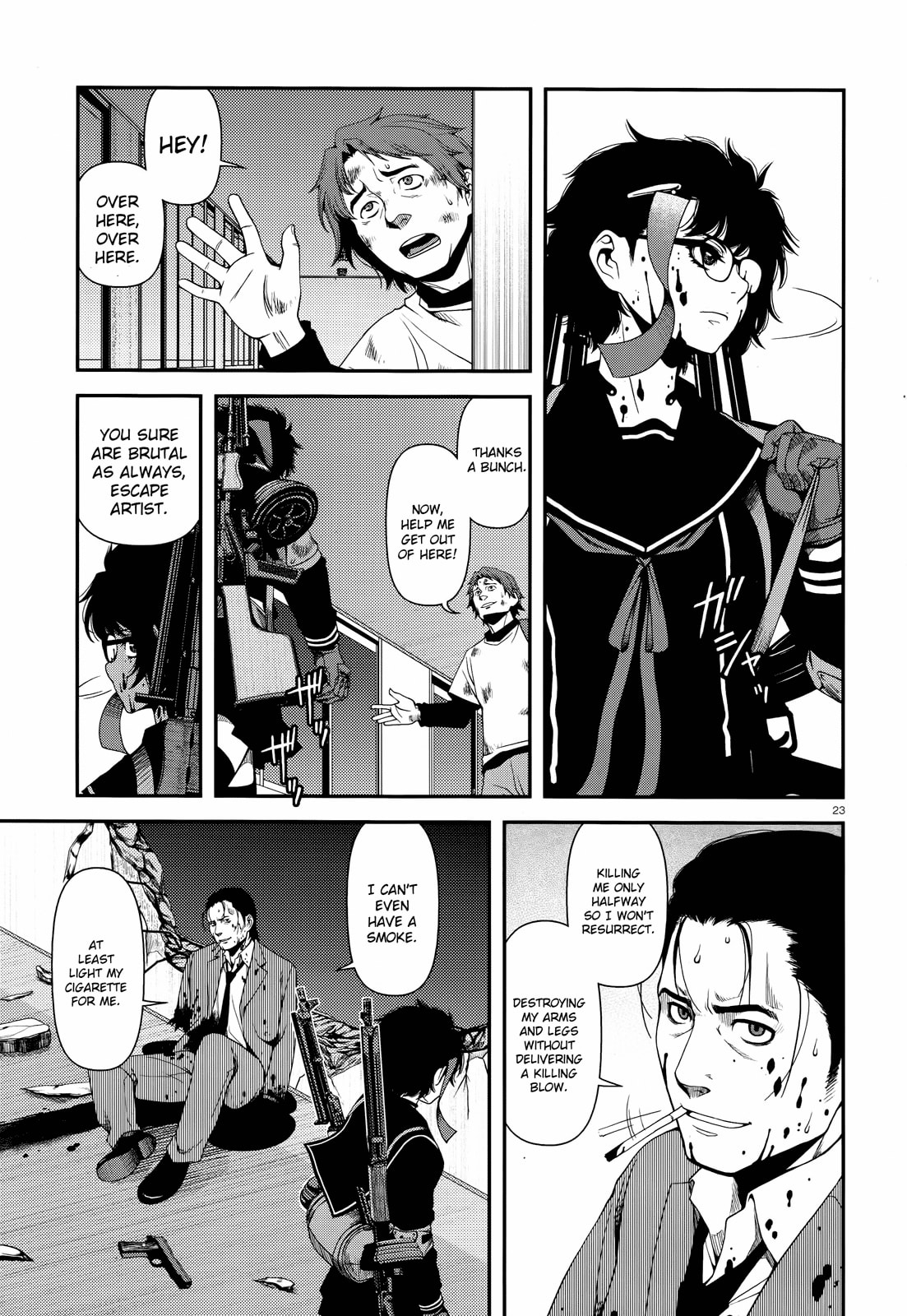 Read Immortal Hounds chapter 2 image 22 on Lezhin
