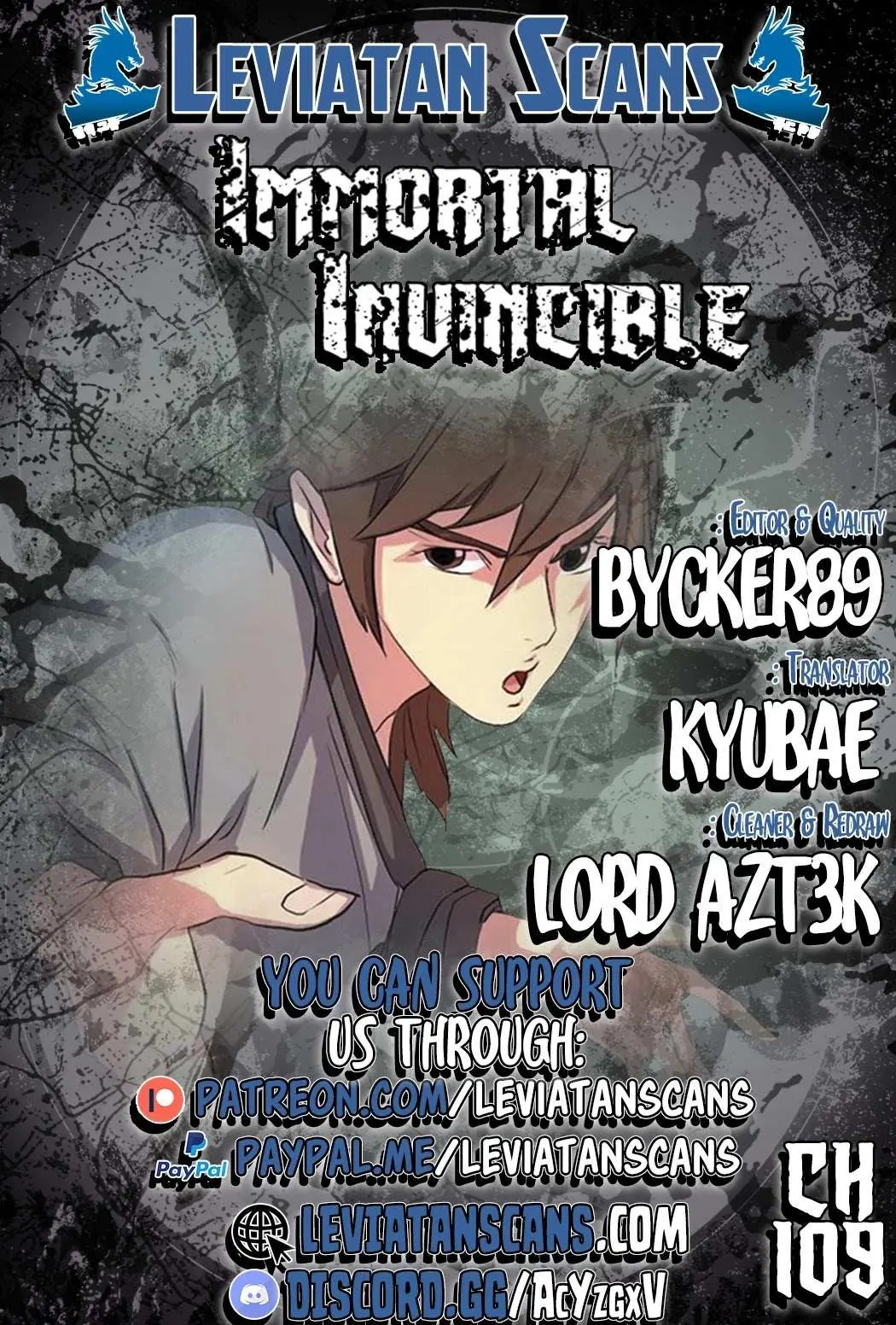 Read Immortal, Invincible chapter 109 image 0 on Lezhin