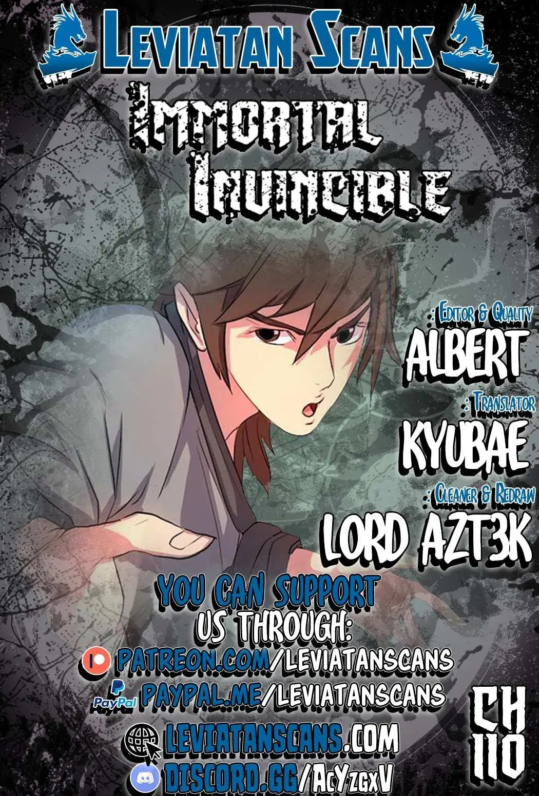 Read Immortal, Invincible chapter 110 image 0 on Lezhin