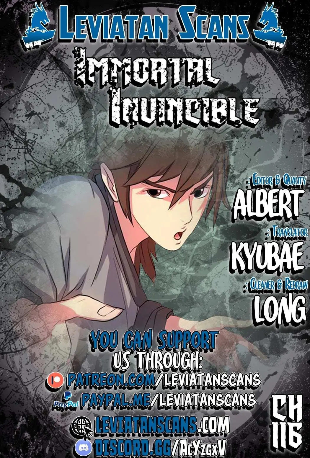 Read Immortal, Invincible chapter 116 image 0 on Lezhin