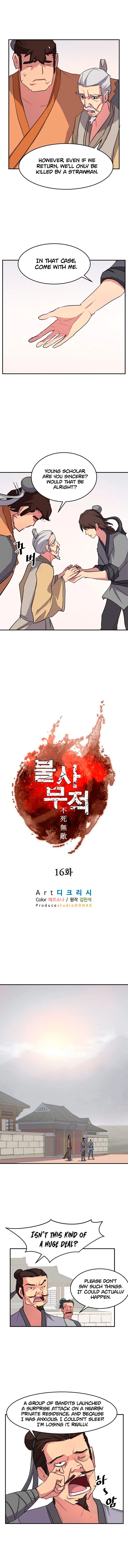 Read Immortal, Invincible chapter 16 image 1 on Lezhin