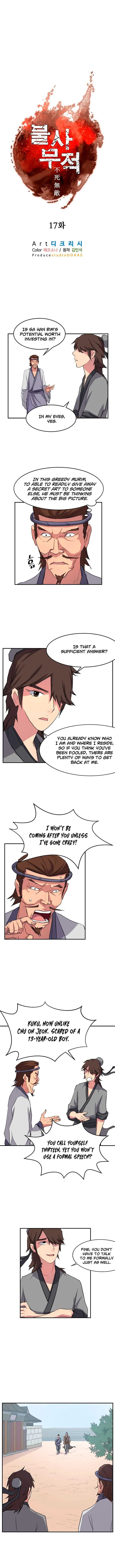 Read Immortal, Invincible chapter 17 image 1 on Lezhin