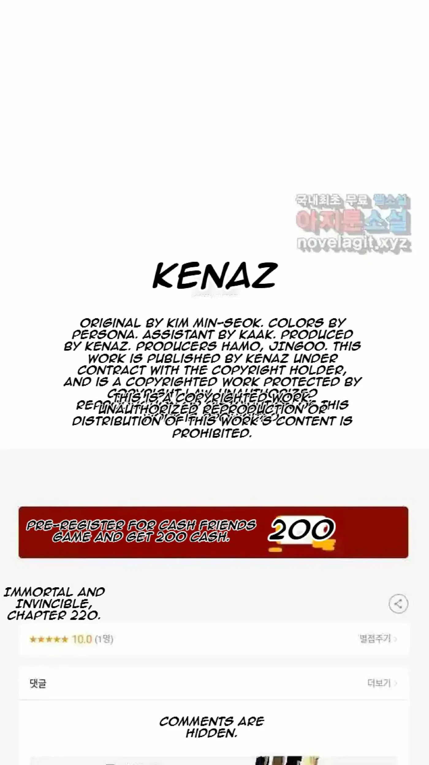 Read Immortal, Invincible chapter 220 image 89 on Lezhin