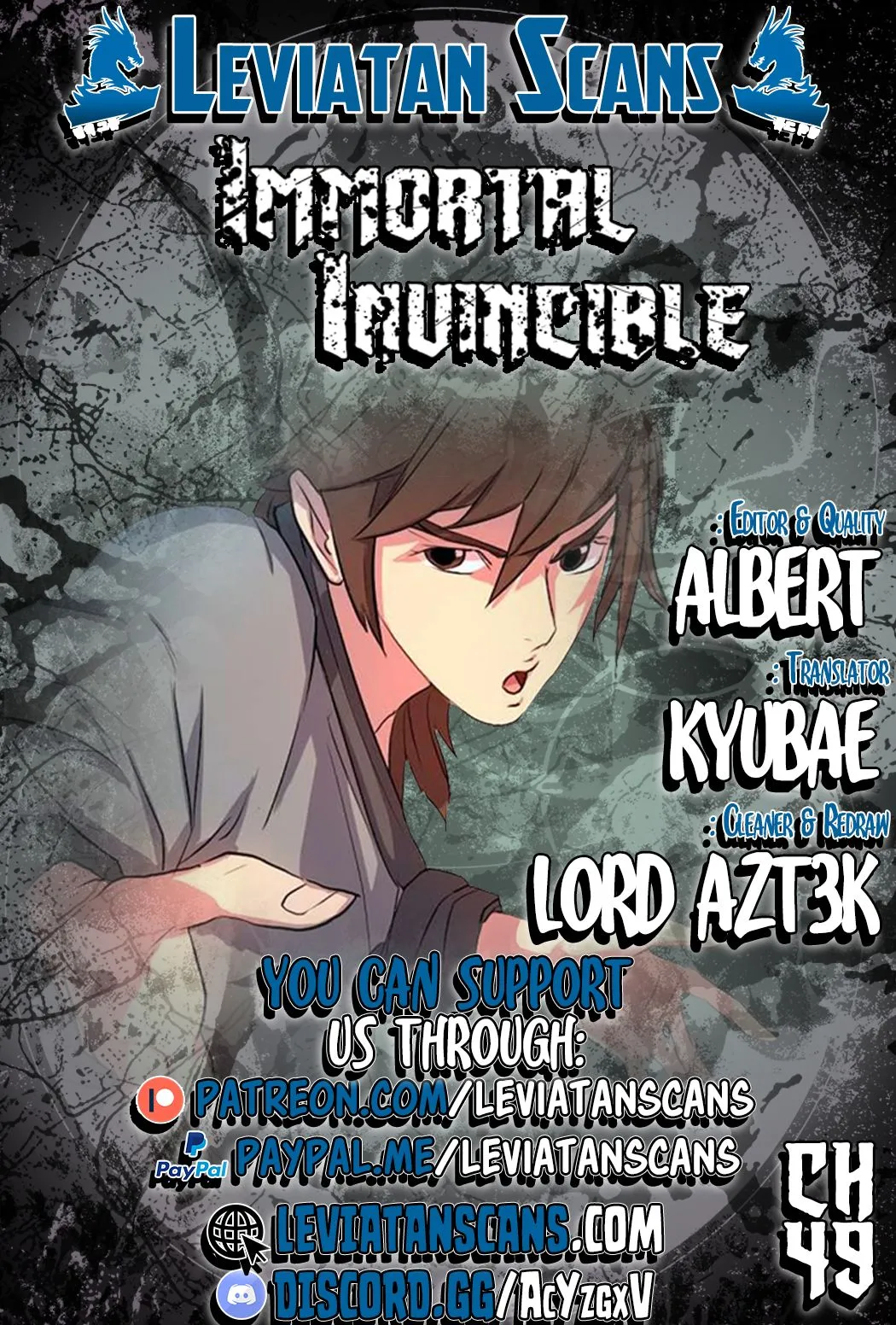 Read Immortal, Invincible chapter 49 image 0 on Lezhin