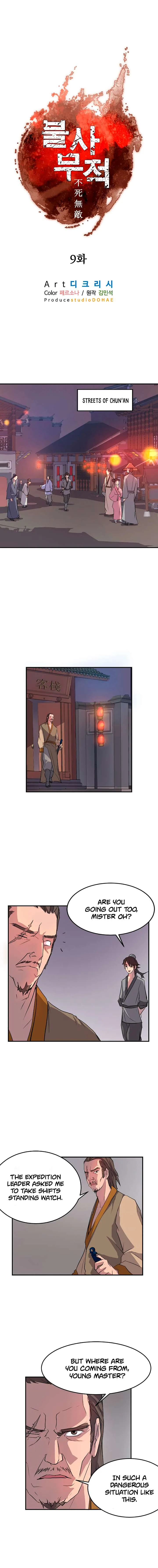 Read Immortal, Invincible chapter 9 image 4 on Lezhin