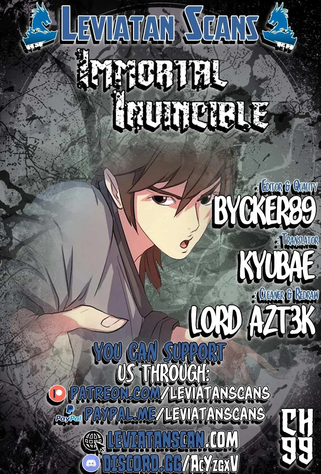 Read Immortal, Invincible chapter 99 image 0 on Lezhin