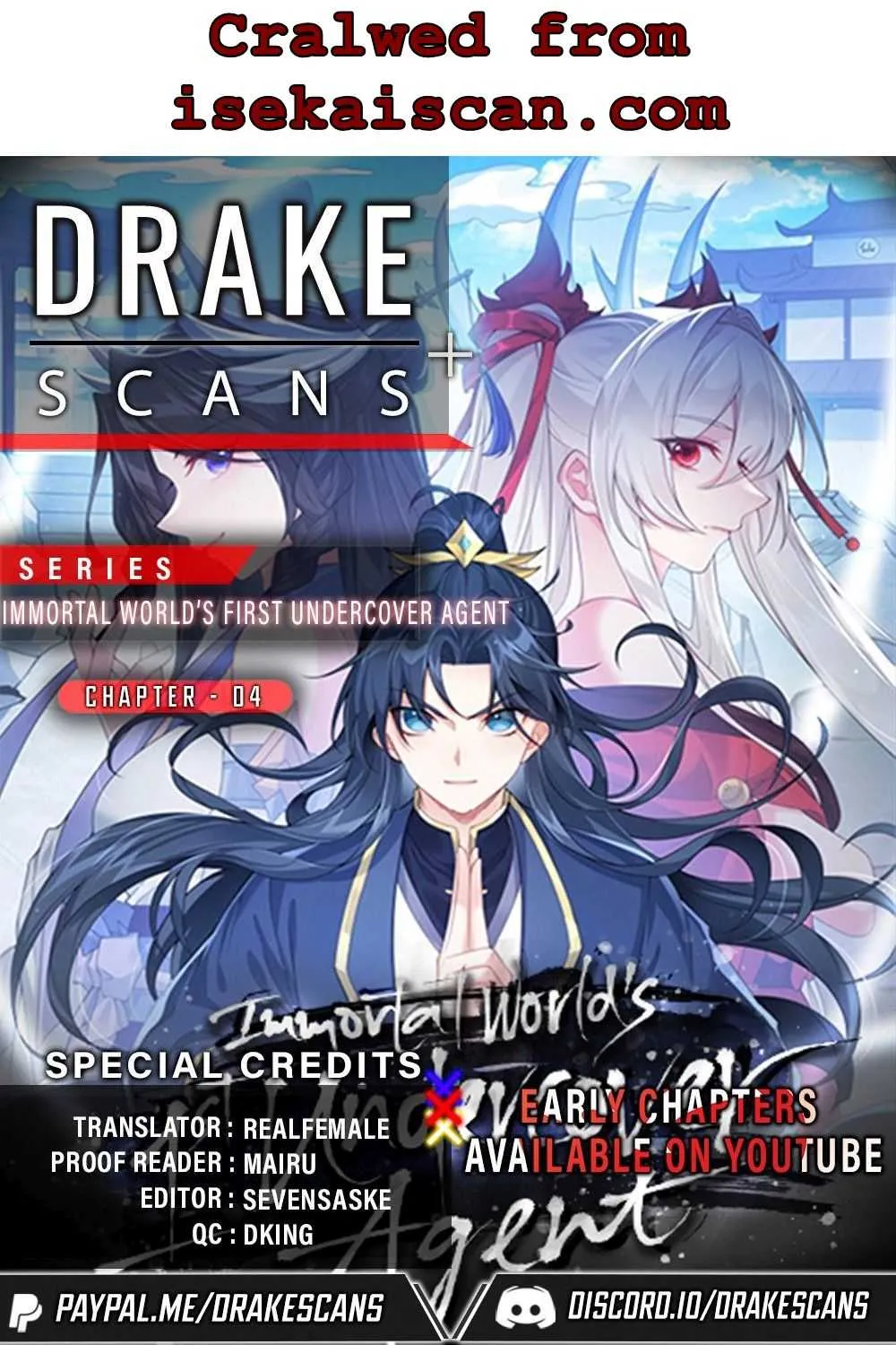 Read Immortal World’s First Undercover Agent chapter 4 image 0 on Lezhin
