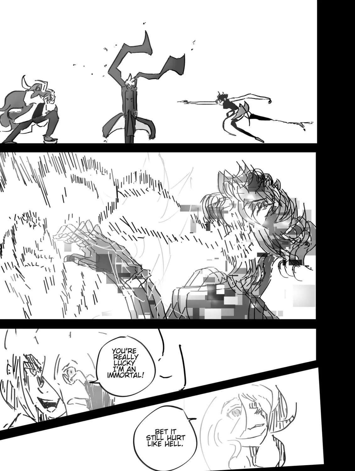 Read Immortals chapter 4 image 6 on Lezhin