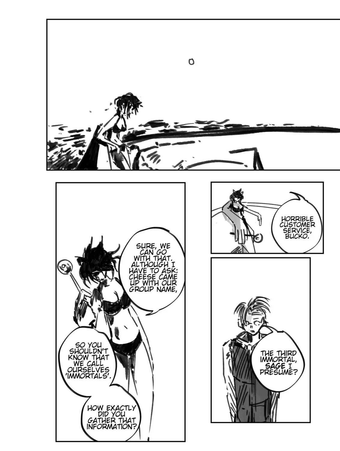 Read Immortals chapter 5 image 52 on Lezhin