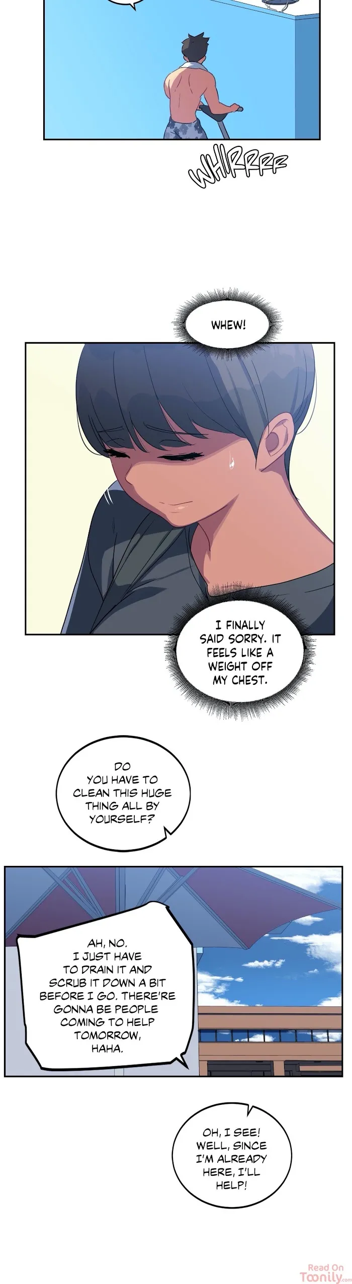 Read In At the Deep End chapter 14 image 17 on Lezhin