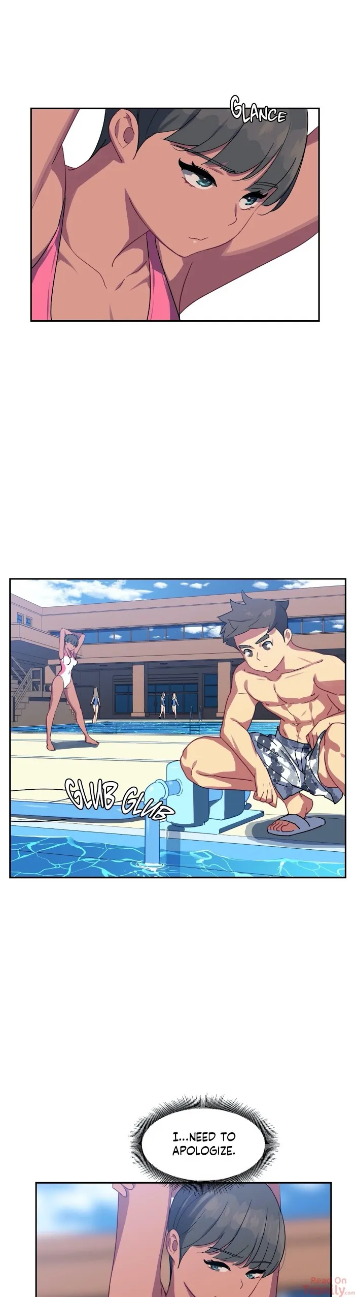 Read In At the Deep End chapter 14 image 3 on Lezhin