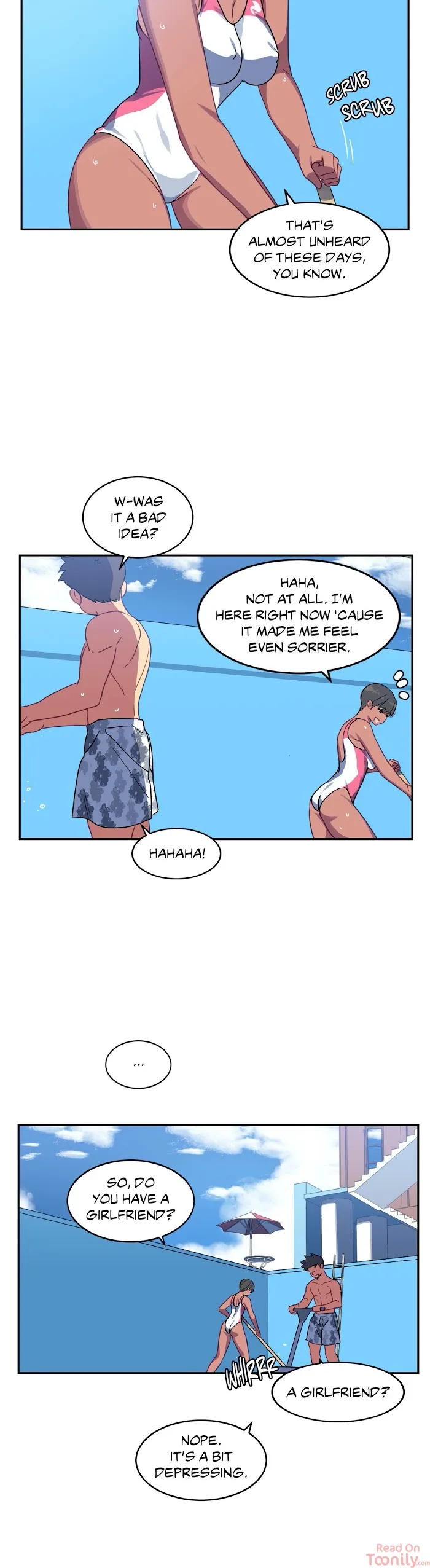 Read In At the Deep End chapter 15 image 1 on Lezhin