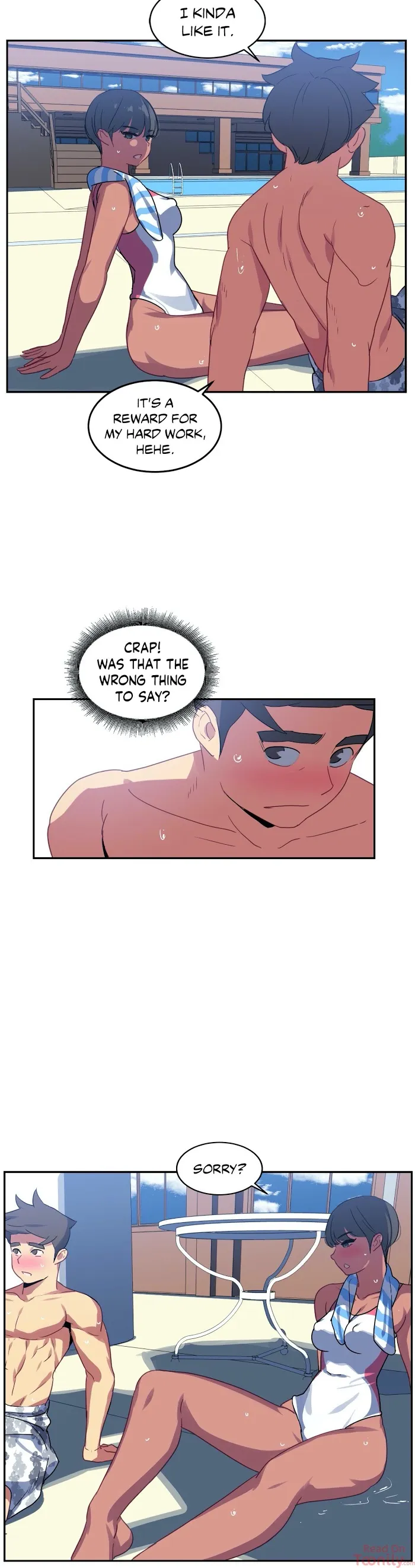 Read In At the Deep End chapter 15 image 11 on Lezhin